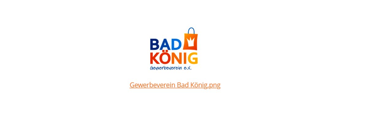 Logo Gewerbeverein Bad König e.V. 